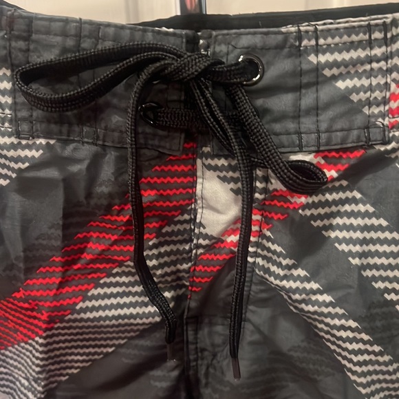 Blue Sol mens, lined swim trunks. - Picture 2 of 4